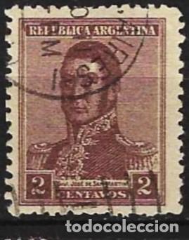 Sellos: Argentina 1917 - Mi 204 X - YT 214 (A) - Jos&eacute; Francisco de San Mart&iacute;n