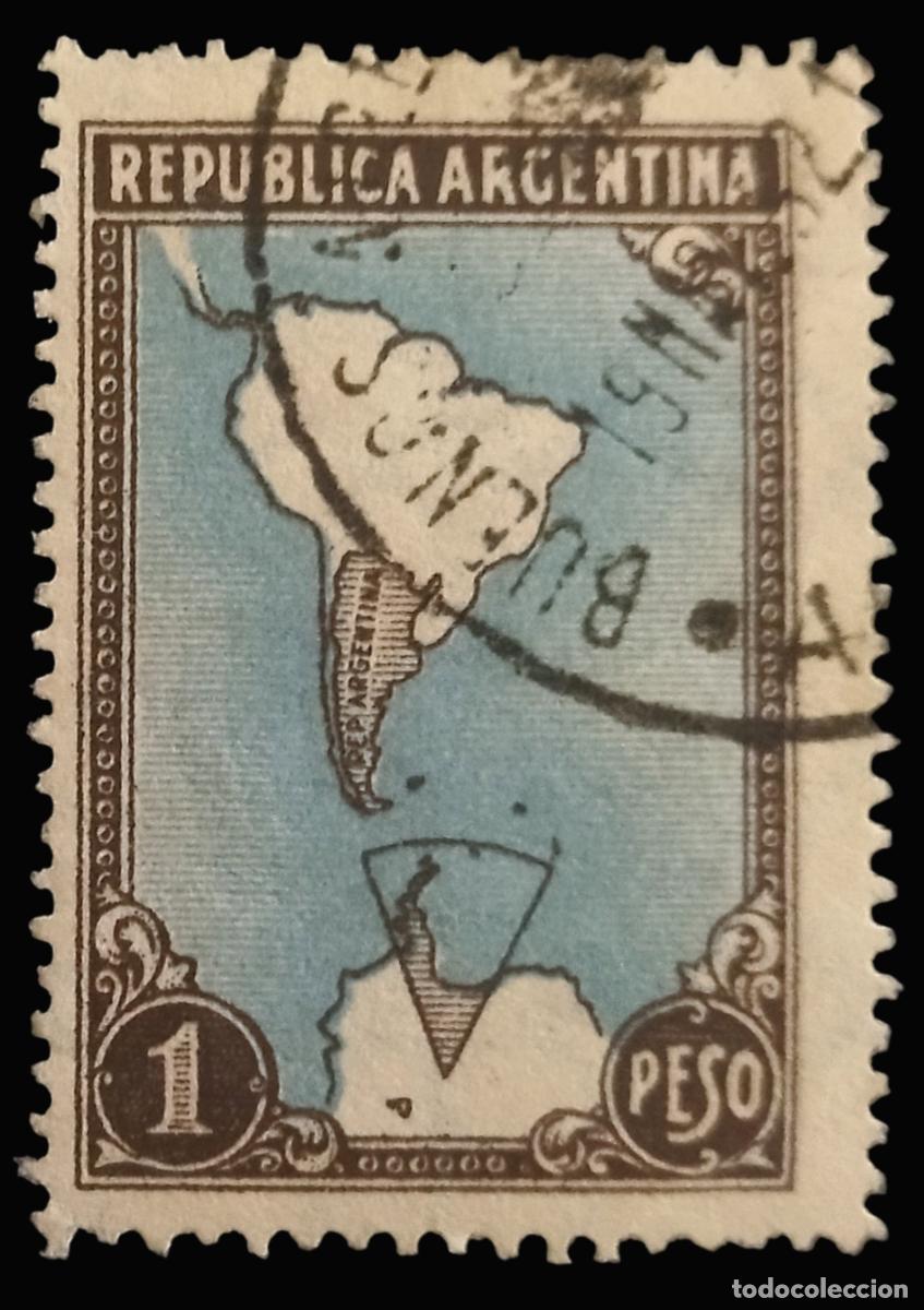 Sellos: ARGENTINA 1951 Pr&oacute;ceres y Riquezas Nacionales. USADO.