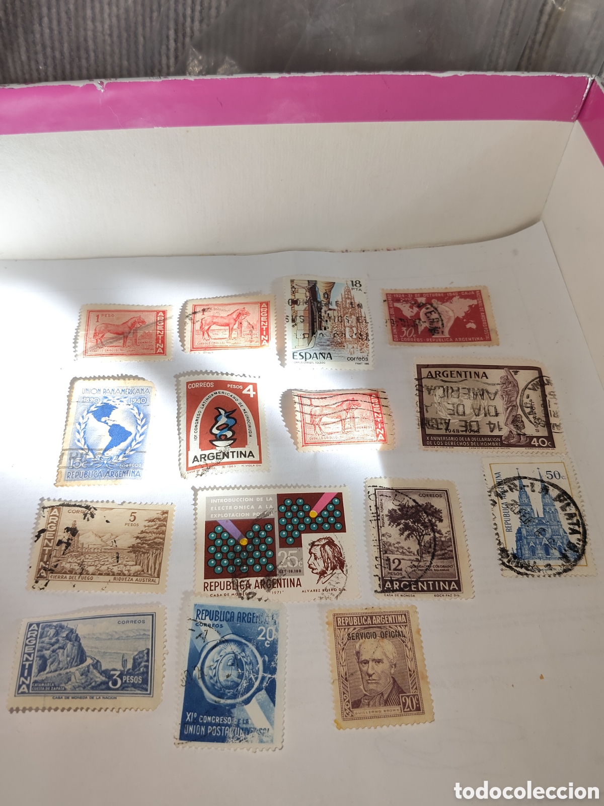 Sellos: 15 Sellos de Argentina variados