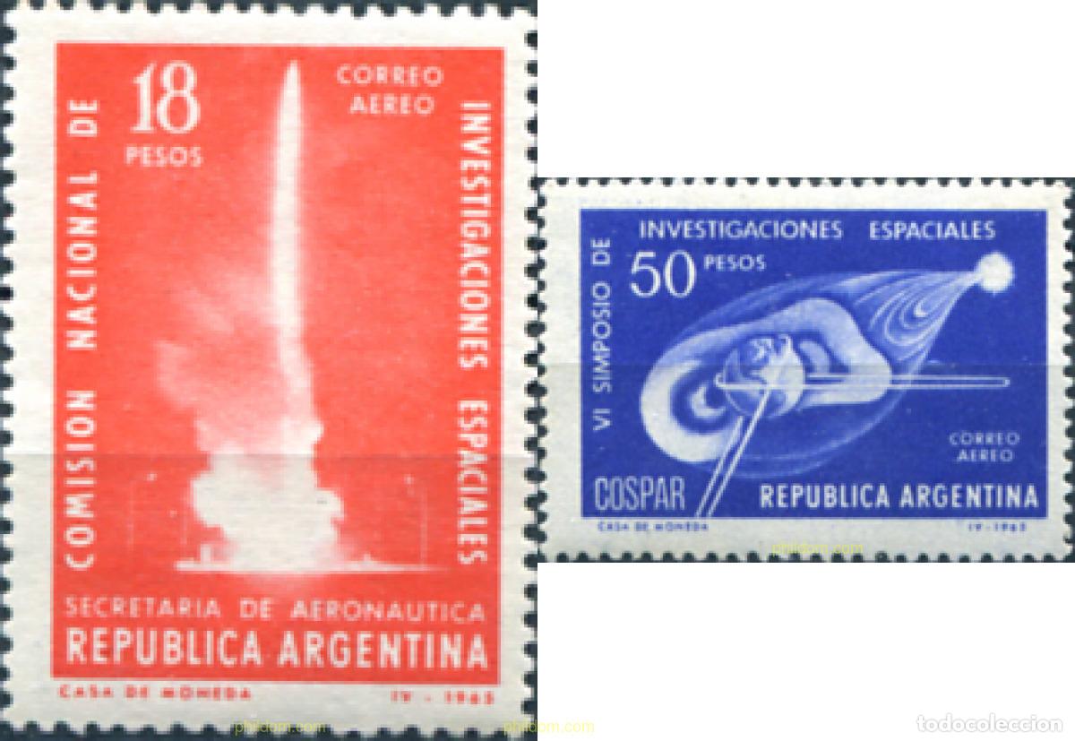 Sellos: 283801 MNH ARGENTINA 1965 A&Ntilde;O INTERNACIONAL DEL SOL