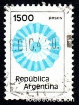 Sellos: Argentina. Colores Nacionales. 1981. YT-1279. . Usado