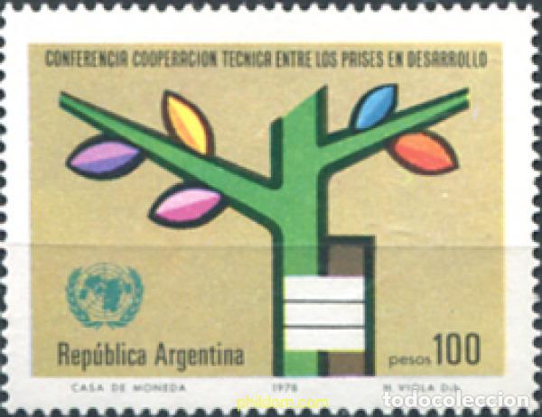 Sellos: 283436 MNH ARGENTINA 1978 CENTENARIO COOPERACION TECNICA ENTRE LOS PAISES EN DESARROLLO