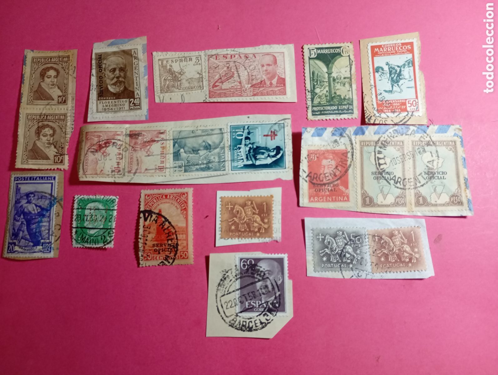 Sellos: VINTAGE SELLOS PAISES VARIOS LOTE 60 SELLOS CON PEQUE&Ntilde;A SORPRESA ...MUY BUEN PRECIO VER FOTOS REA4
