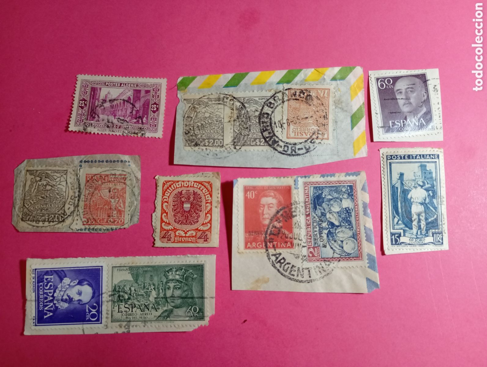Sellos: VINTAGE SELLOS PAISES VARIOS LOTE 60 SELLOS CON PEQUE&Ntilde;A SORPRESA ...MUY BUEN PRECIO VER FOTOS REA4