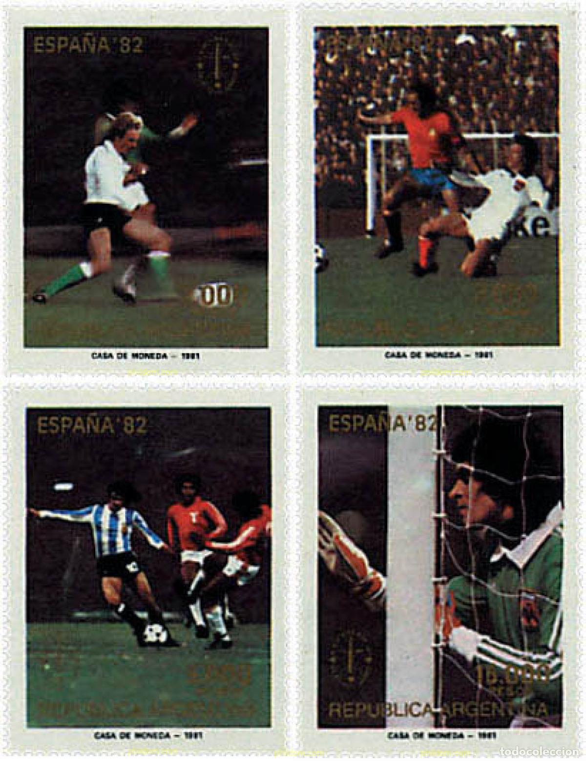 Sellos: 139331 MNH ARGENTINA 1981 ESPAMER 81. EXPOSICION FILATELICA INTERNACIONAL