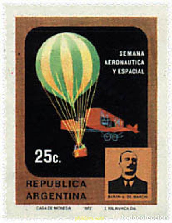 Sellos: 26832 MNH ARGENTINA 1972 AEROESTACION