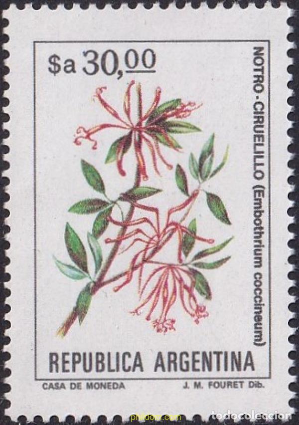 Sellos: 26292 MNH ARGENTINA 1984 FLOR
