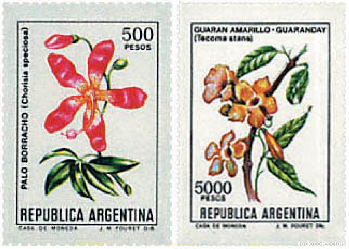 Selos: 300738 MNH ARGENTINA 1982 FLORES ARGENTINAS