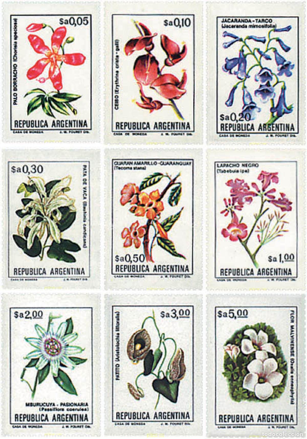Sellos: 80701 MNH ARGENTINA 1983 FLORES
