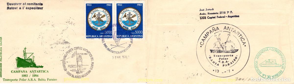 Sellos: 789645 MNH ARGENTINA 1983 DIA DE LA MARINA