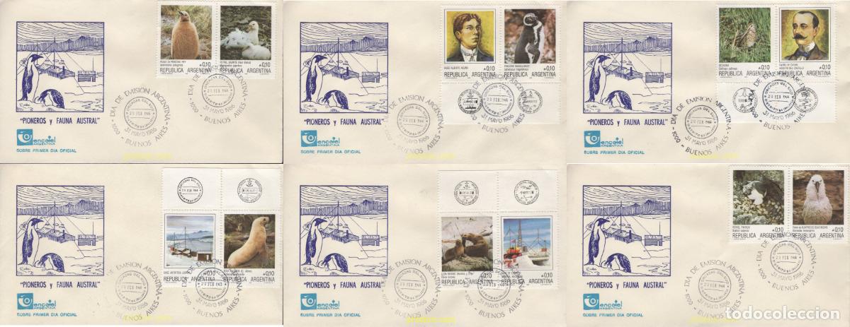 Sellos: 550235 MNH ARGENTINA 1986 BASES ANTARTICAS ARGENTINAS Y FAUNA