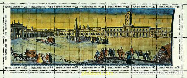 Sellos: 57249 MNH ARGENTINA 1980 400 ANIVERSARIO DE LA FUNDACION DE BUENOS AIRES