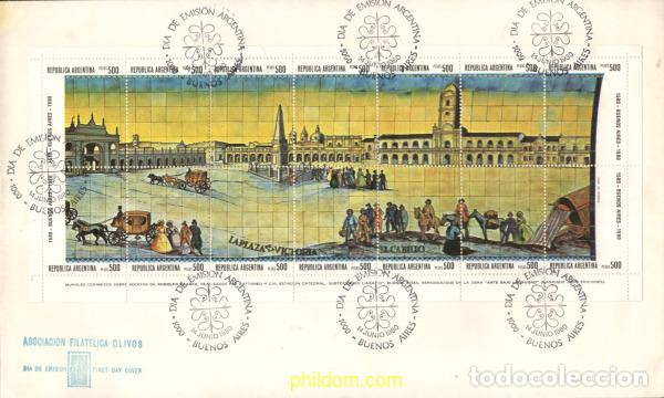 Sellos: 159312 MNH ARGENTINA 1980 400 ANIVERSARIO DE LA FUNDACION DE BUENOS AIRES