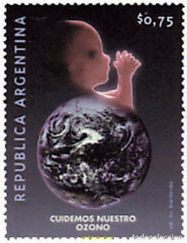 Sellos: 34325 MNH ARGENTINA 1998 CUIDEMOS NUESTRO OZONO