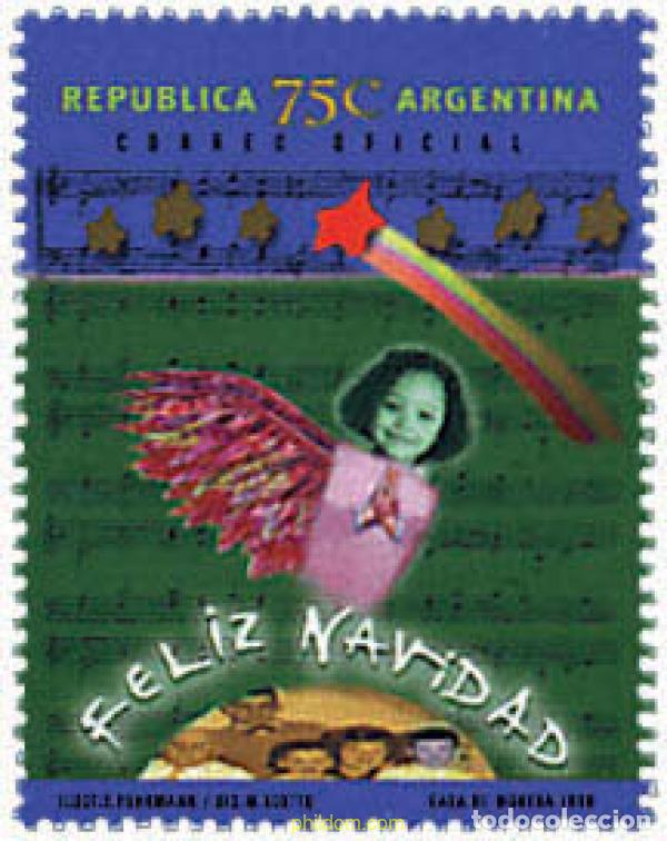 Sellos: 159393 MNH ARGENTINA 1998 NAVIDAD