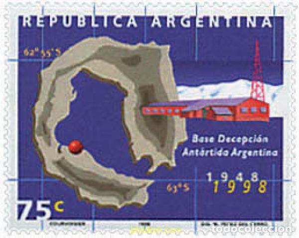 Sellos: 159385 MNH ARGENTINA 1998 BASE DECEPCION, ANTARTIDA ARGENTINA
