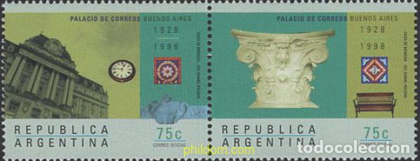 Sellos: 654654 MNH ARGENTINA 1998 70 ANIVERSARIO DEL EDIFICIO DEL CORREO DE BUENOS AIRES