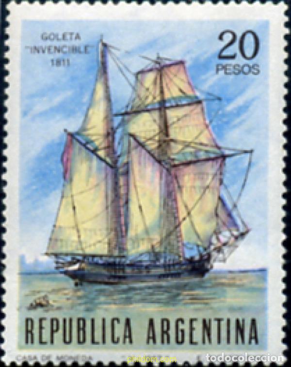 Sellos: 159288 MNH ARGENTINA 1967 DIA DE LA MARINA