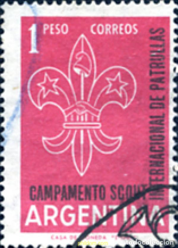 Sellos: 273571 USED ARGENTINA 1961 JAMBOREE INTERNACIONAL