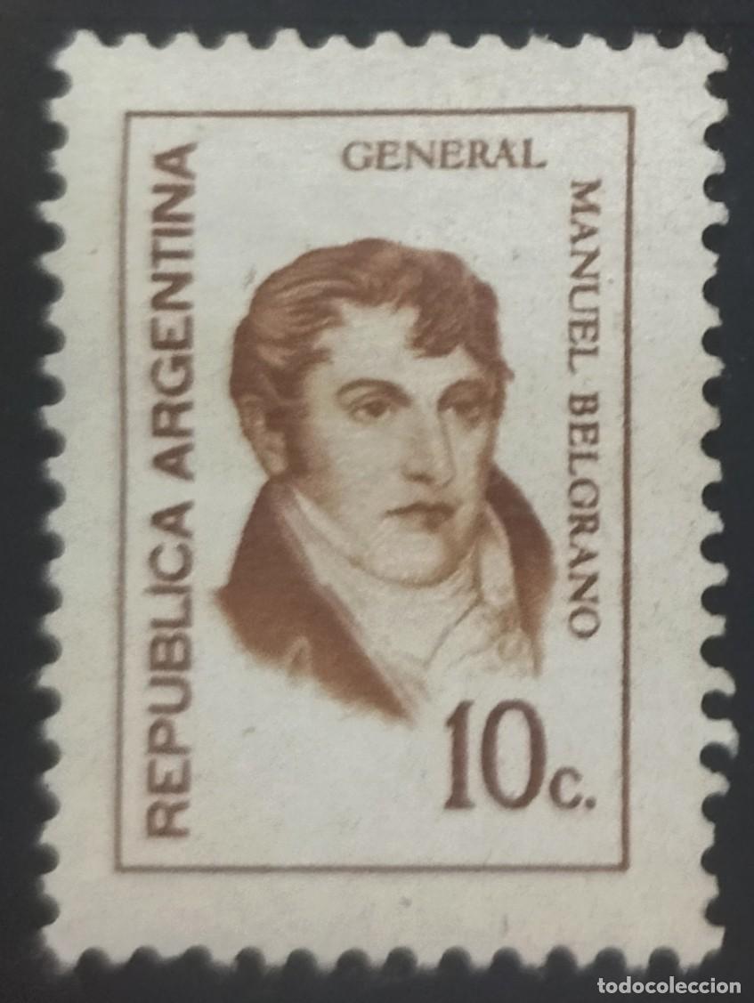 Sellos: ARGENTINA 1973 General Manuel Belgrano. NUEVO - MNH **