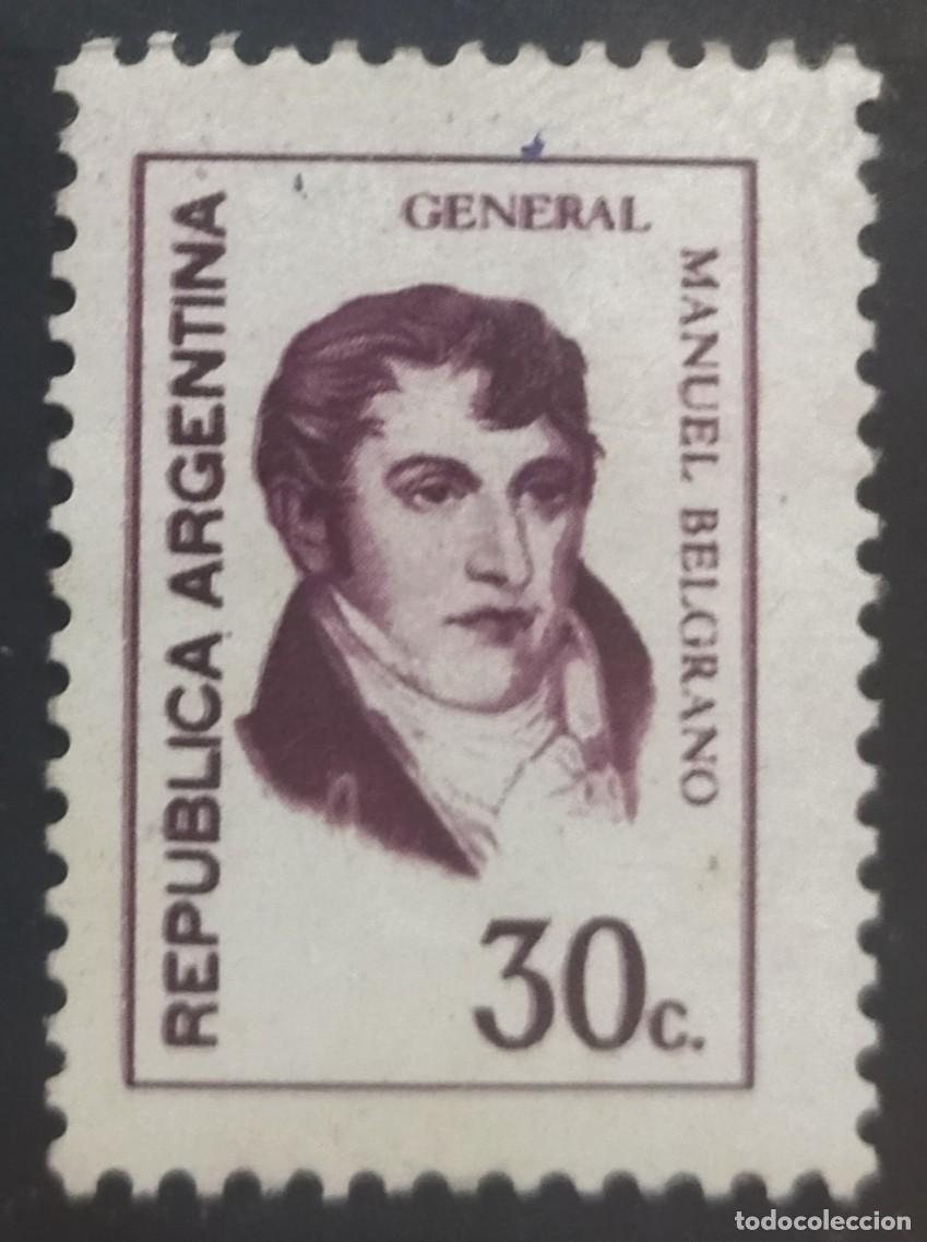 Sellos: ARGENTINA 1974 General Manuel Belgrano. NUEVO - MNH **