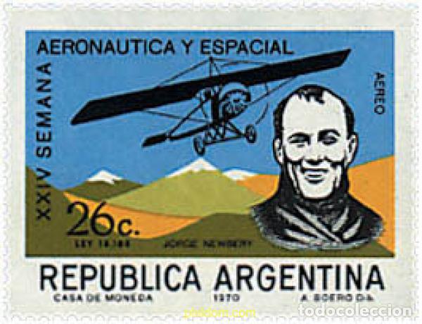 Sellos: 26831 MNH ARGENTINA 1970 PIONERO DE LA AVIACION