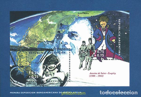 Sellos: 56649 MNH ARGENTINA 1995 AEROFILA 96. EXPOSICION IBEROAMERICANA DE AEROFILATELIA
