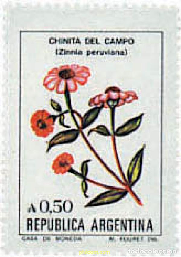 Sellos: 354070 MNH ARGENTINA 1985 FLORES