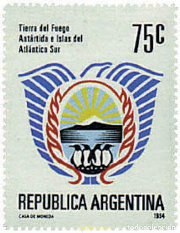 Sellos: 35223 MNH ARGENTINA 1994 TIERRA DE FUEGO E ISLAS DEL ATLANTICO SUR
