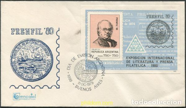 Sellos: 676519 MNH ARGENTINA 1979 PRENFIL 80. EXPOSICION FILATELICA INTERNACIONAL