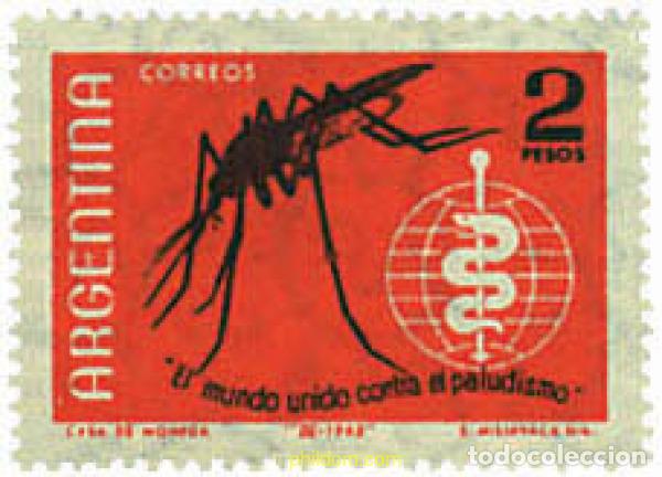 Sellos: 29299 MNH ARGENTINA 1962 INSECTOS