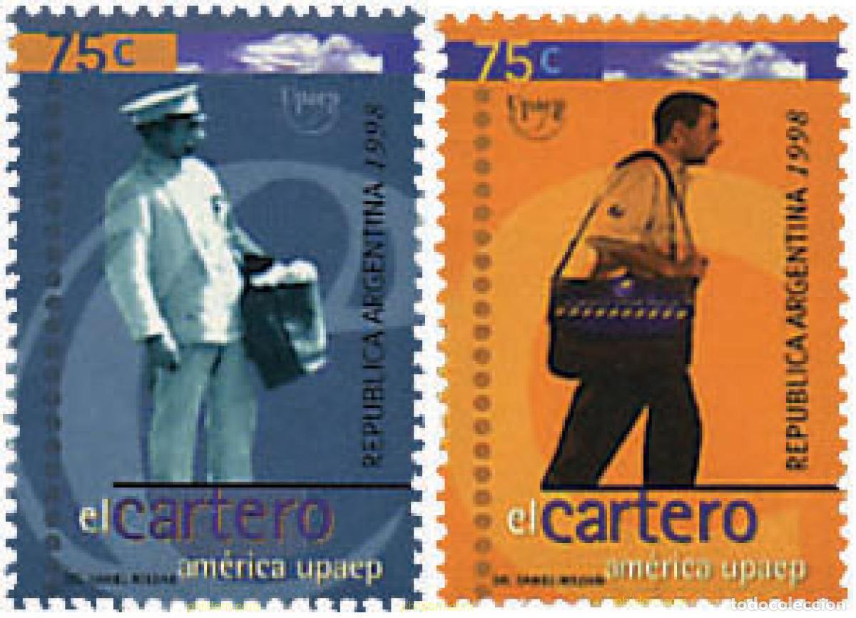 Sellos: 50517 MNH ARGENTINA 1998 AMERICA-UPAEP 1997 - EL CARTERO