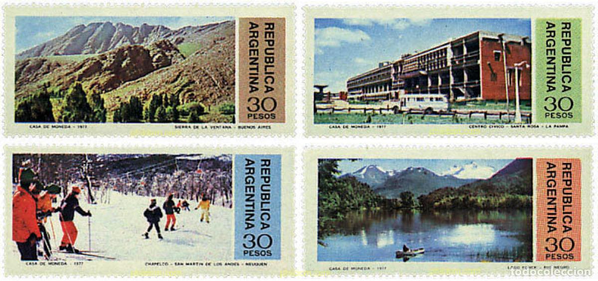 Sellos: 39199 MNH ARGENTINA 1977 PROVINCIAS DEL CENTRO