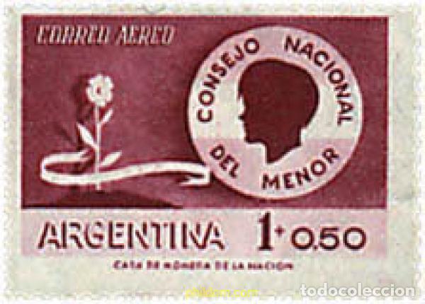 Sellos: 79247 MNH ARGENTINA 1958 CONSEJO NACIONAL DEL MENOR