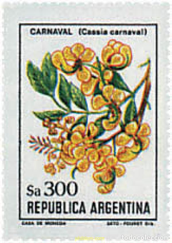 Sellos: 79538 MNH ARGENTINA 1985 FLORES
