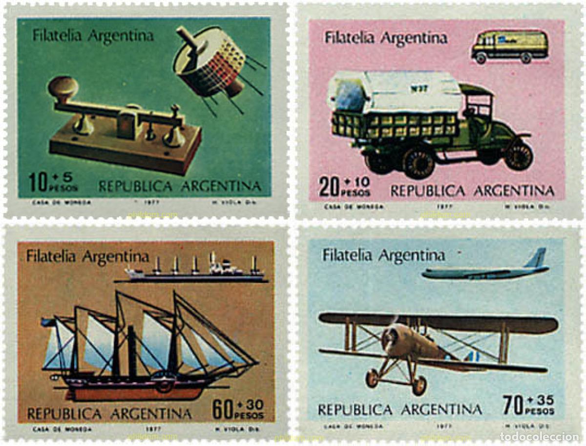Sellos: 39185 MNH ARGENTINA 1977 FILATELIA ARGENTINA
