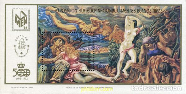 Sellos: 169708 MNH ARGENTINA 1988 EXPOSICION FILATELICA NACIONAL