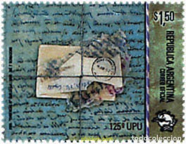 Sellos: 75810 MNH ARGENTINA 1999 125 ANIVERSARIO DE LA UPU