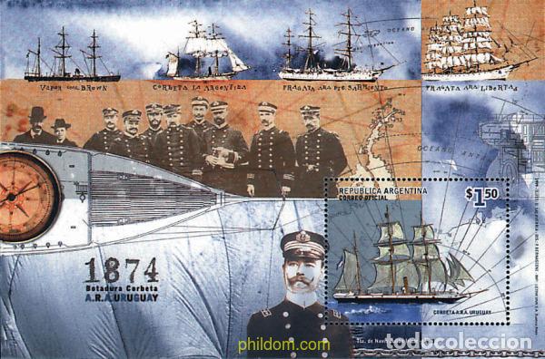 Sellos: 56653 MNH ARGENTINA 1999 BARCO ANTIGUO