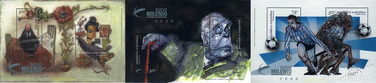 Sellos: 75814 MNH ARGENTINA 1999 NUEVO MILENIO