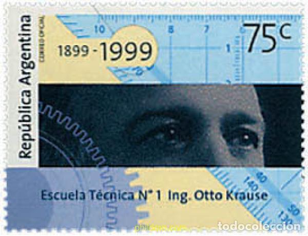 Sellos: 49983 MNH ARGENTINA 1999 CENTENARIO DE LA ESCUELA TECNICA DE INGENIERIA OTTO KRAUSE