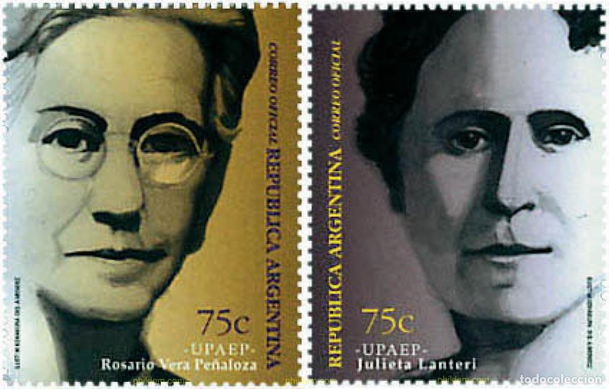 Sellos: 50518 MNH ARGENTINA 1999 AMERICA-UPAEP 1998 - MUJERES CELEBRES