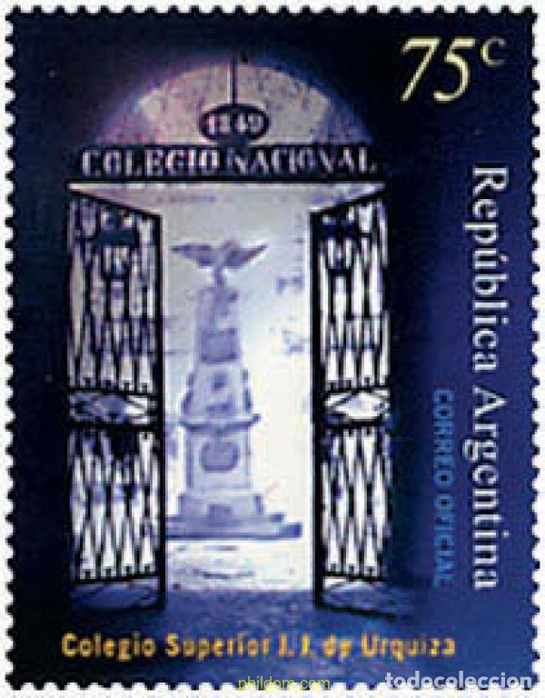 Sellos: 49982 MNH ARGENTINA 1999 150 ANIVERSARIO DEL COLEGIO SUPERIOR J. J. DE URQUIZA