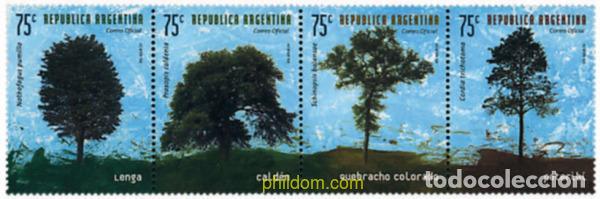 Sellos: 5997 MNH ARGENTINA 1999 ARBOLES