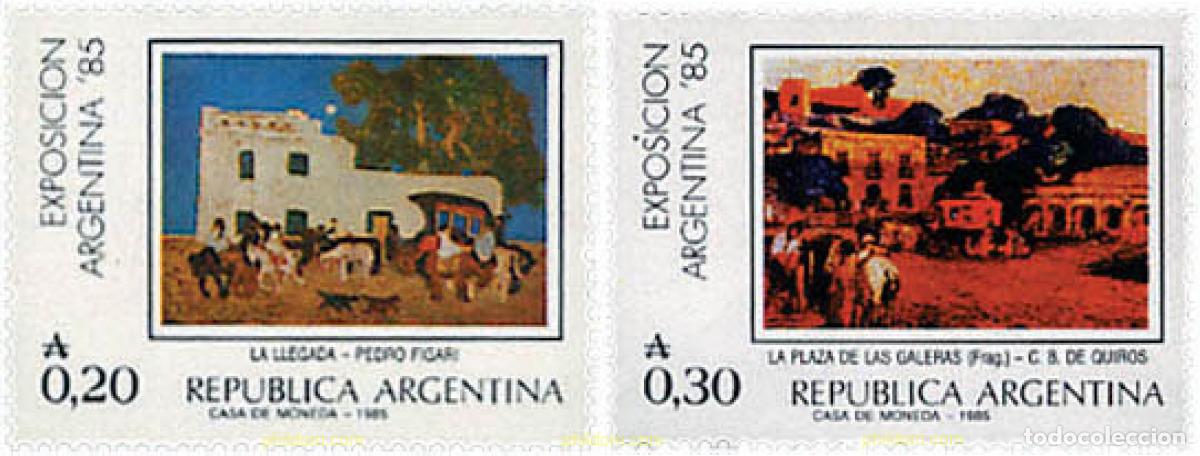 Sellos: 50125 MNH ARGENTINA 1985 ARGENTINA 85. EXPOSICION FILATELICA INTERNACIONAL