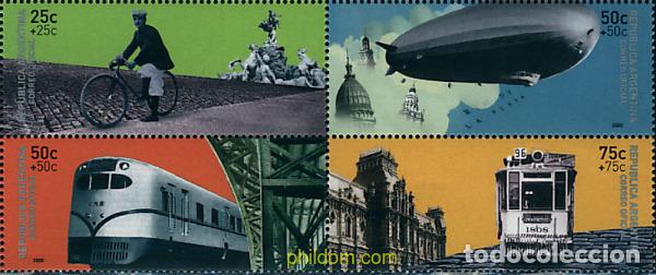 Sellos: 5585 MNH ARGENTINA 2000 MEDIOS DE TRANSPORTE