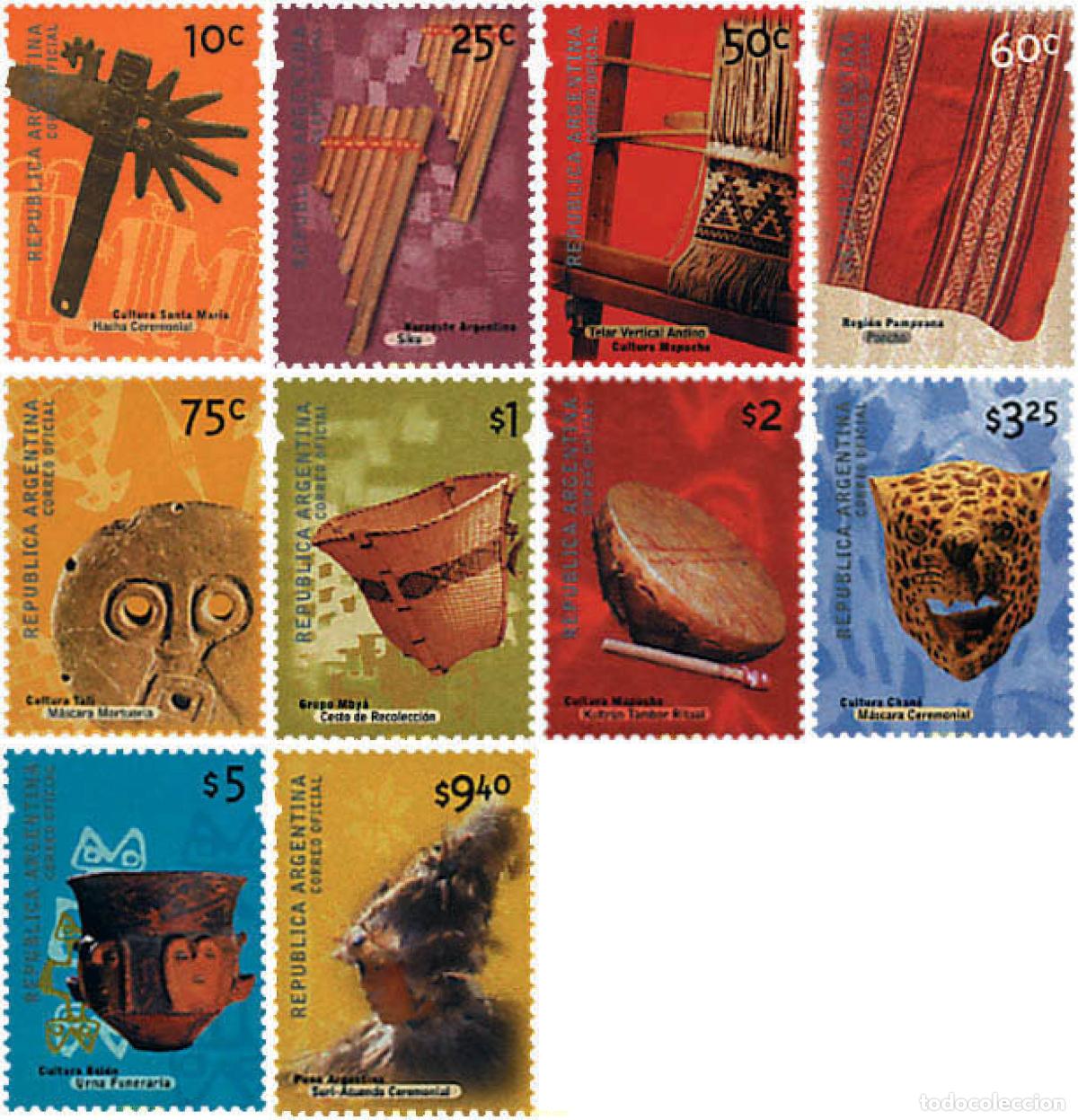 Sellos: 99230 MNH ARGENTINA 2000 OBJETOS TRADICIONALES