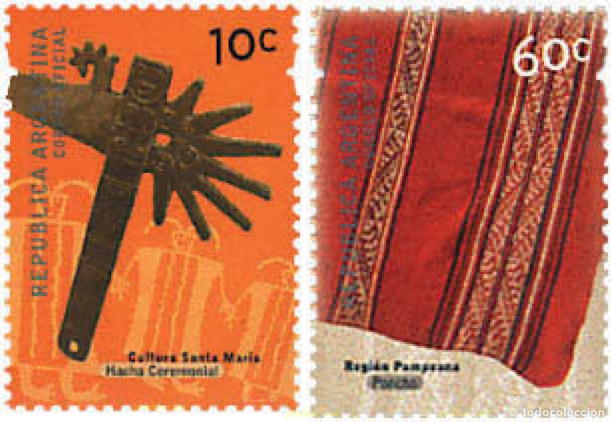 Sellos: 577189 MNH ARGENTINA 2000 OBJETOS TRADICIONALES