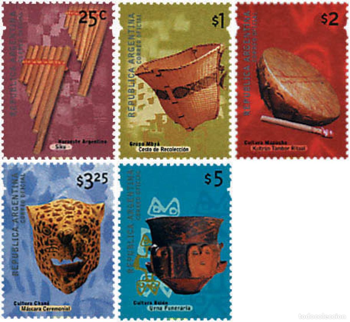 Sellos: 654657 MNH ARGENTINA 2000 OBJETOS TRADICIONALES