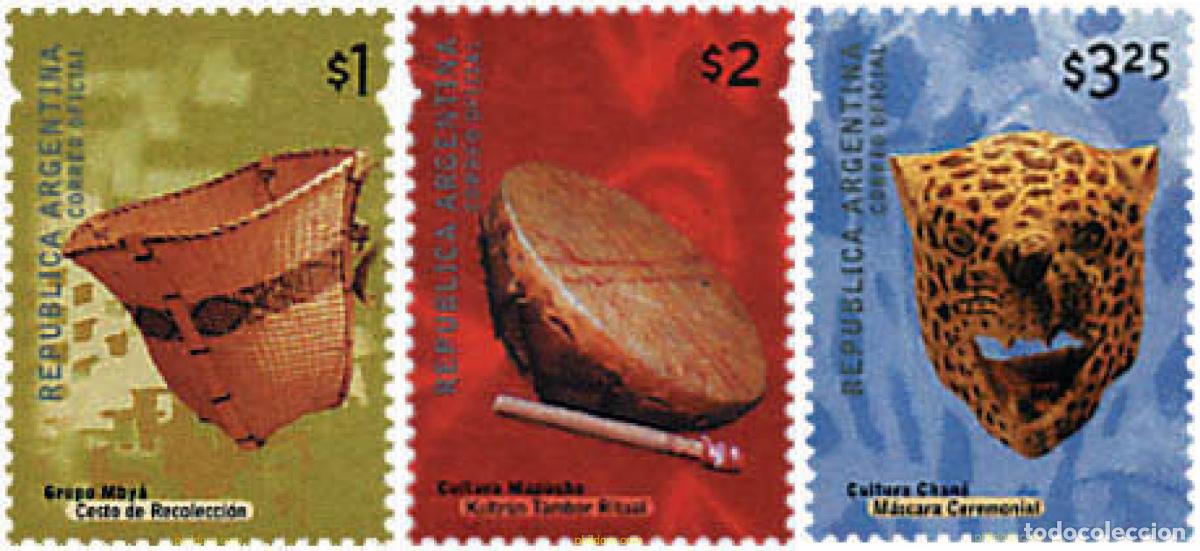 Sellos: 654658 MNH ARGENTINA 2000 OBJETOS TRADICIONALES